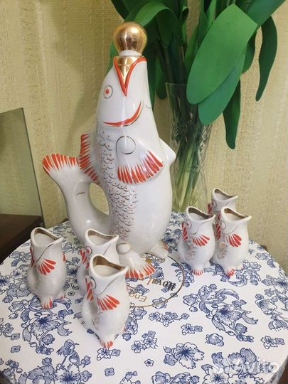 Сервиз Рыбки СССР