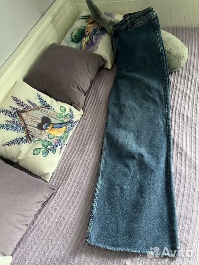 Джинсы клеш mango M