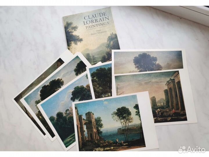 Альбомы, брошюры, открытки СССР о живописи