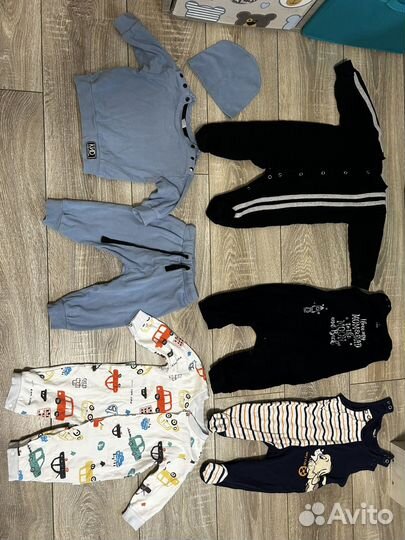 Вещи пакетом на мальчика 62 - 74