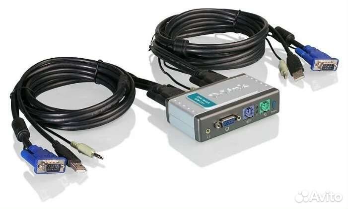 Kvm переключатель D-Link