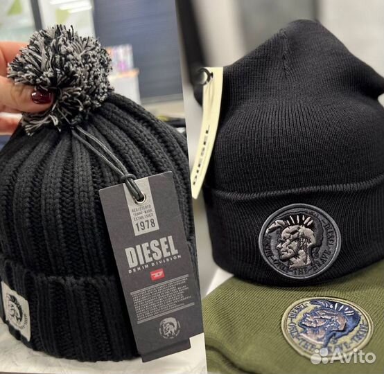 Мужская шапка diesel