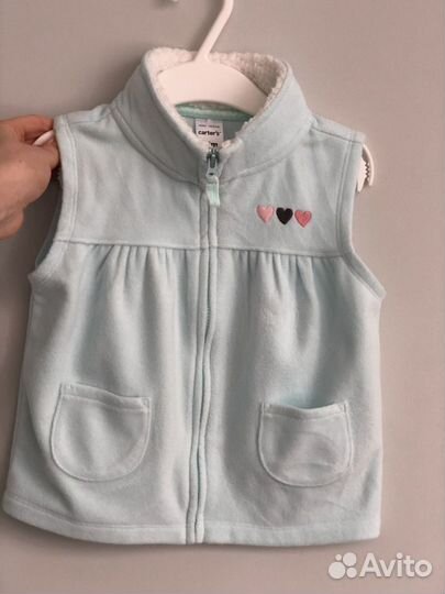 Флисовый жилет Картерс (Carter’s) 18 и 24
