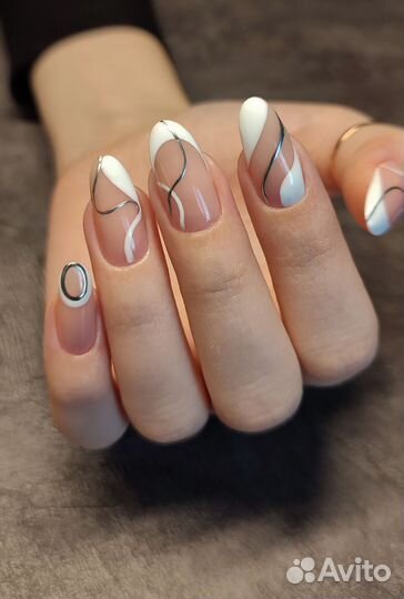 Маникюр с покрытием гель лак