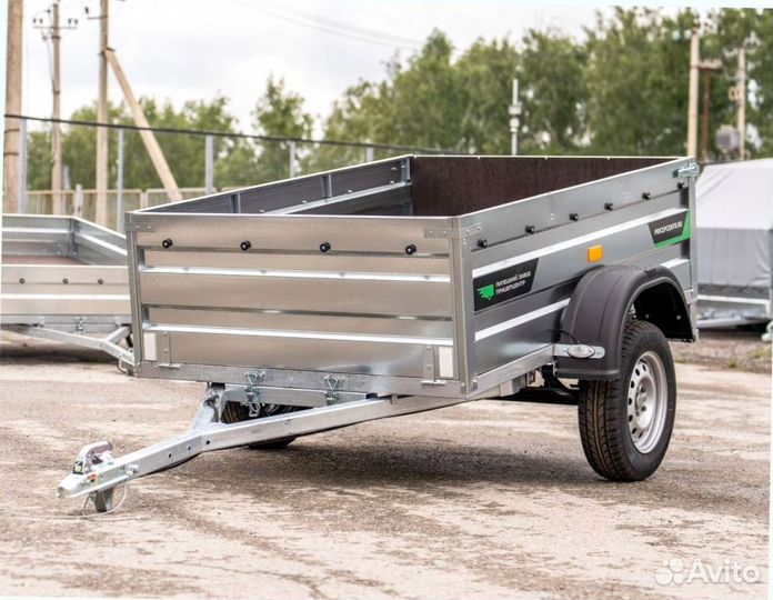 Прицеп легковой 2.2м на 1.3м Атлант усиленный