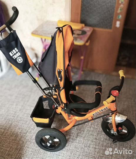 Детский трёхколёсный велосипед Kids trike б/у