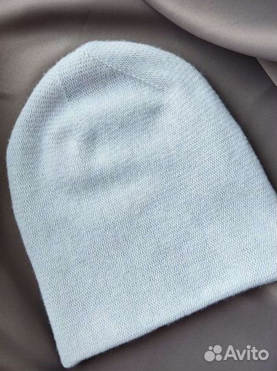 Шапка-бини из мериноса и кашемира