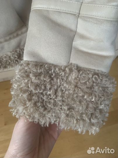 Дубленка из искуственного меха H&M