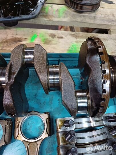 Коленвал nissan qashqai j10, x-trail t31. MR20DE