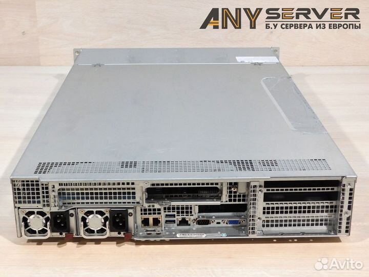 Сервер Supermicro 6028UX 2x E5-2670v3 192Gb 12LFF