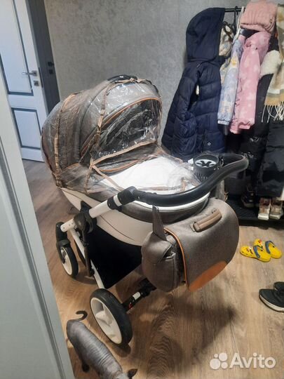 Детская коляска 2 в 1 be2me бу