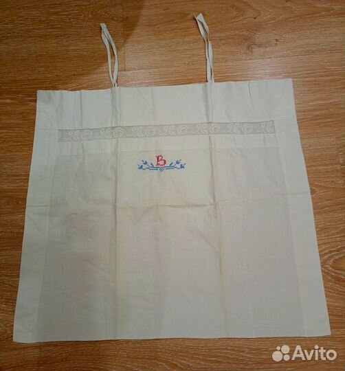 Наволочки антик с монограммой 52*61см