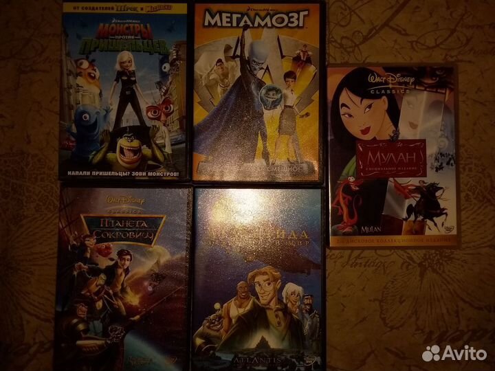 Мультфильмы на DVD (Лицензия)
