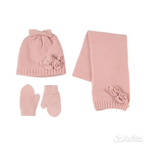 Mayoral комплект (шапка, шарфик, варежки)