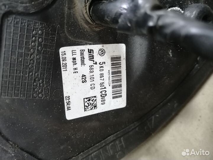 Зеркало электрическое для VW Golf VI 2009-2013