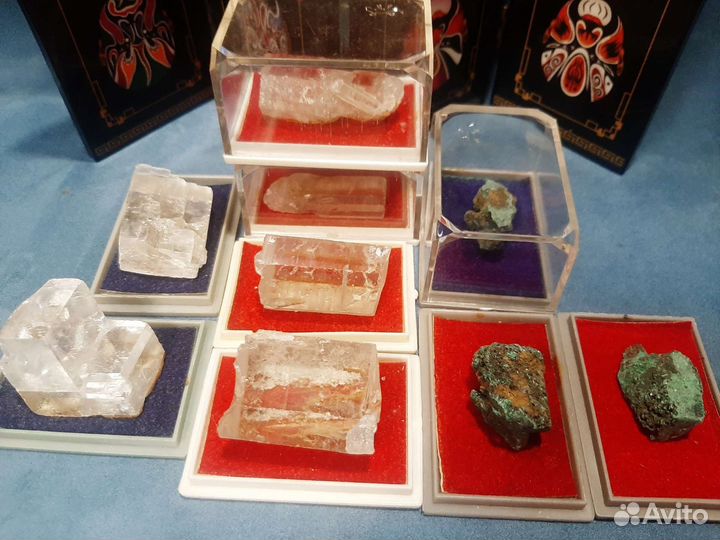 Коллекция музейных минералов