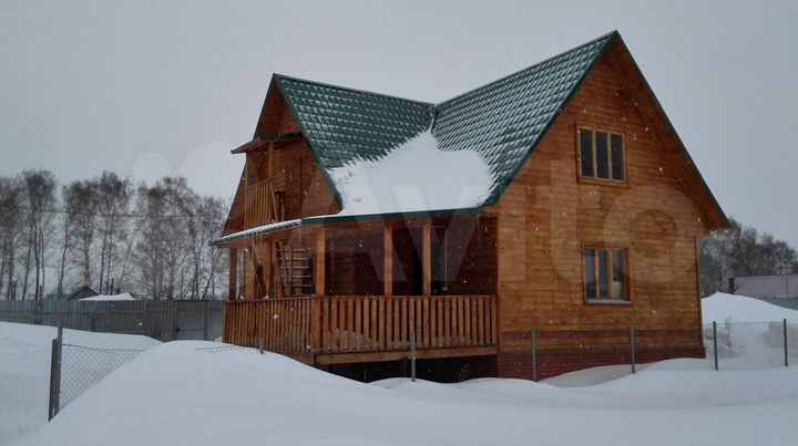 Коттедж 115 м² на участке 10,8 сот.