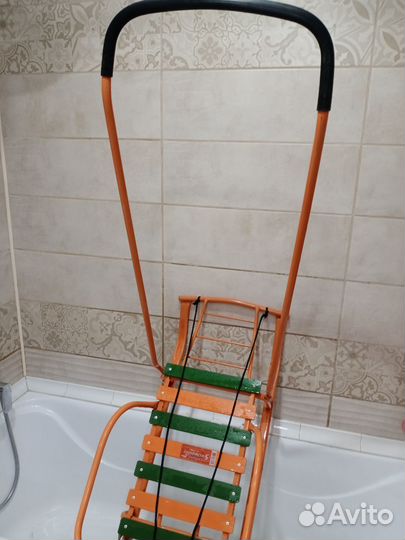 Детские санки с колесами