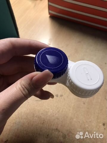 Контейнер для линз новый не всерытый