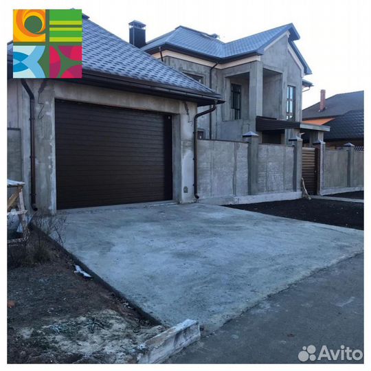 Секционные ворота alutech