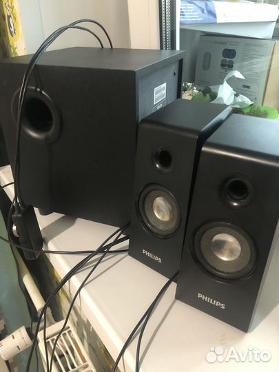 Колонки 2.1 philips