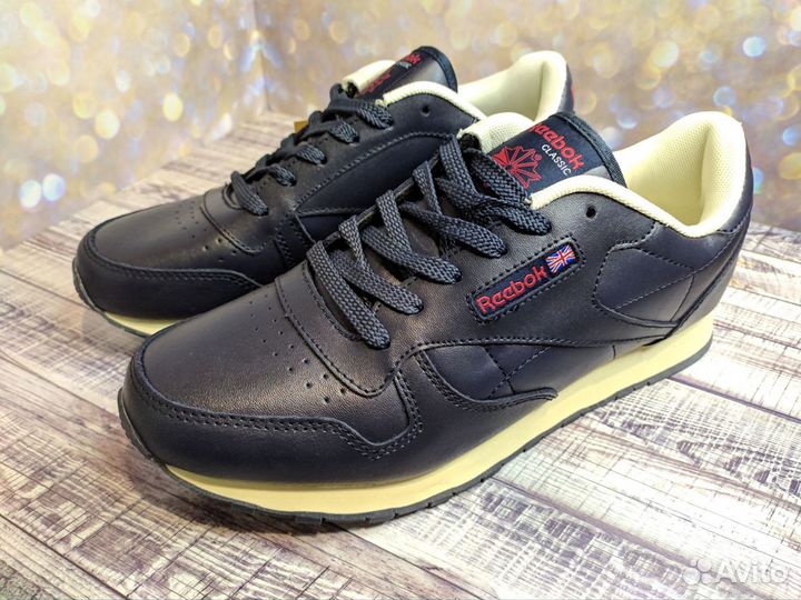 Reebok classic кожаные