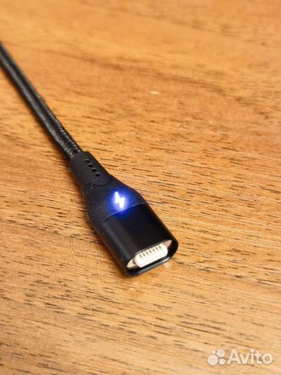 Кабель магнитный microusb/доп. провод