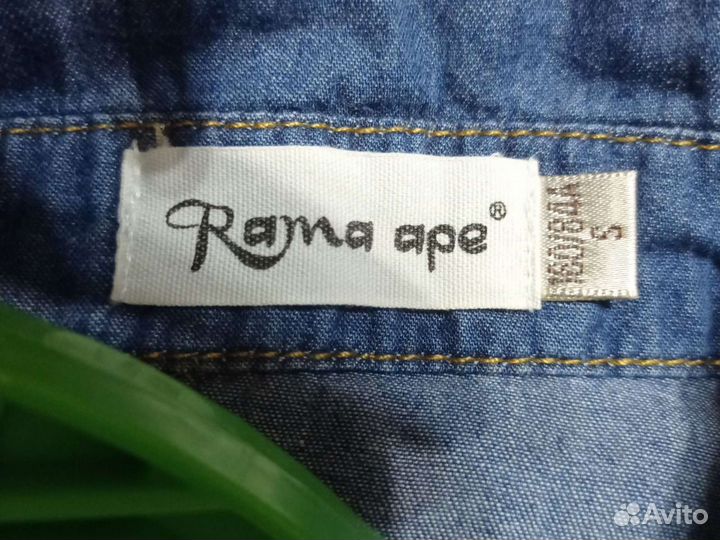 Платье туника (джинсовая)
