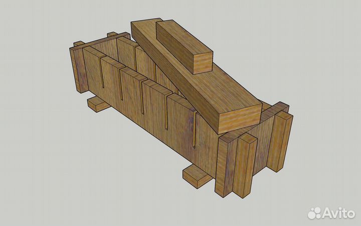 Пресс-форма для приготовления ошидзуси, осидзуси