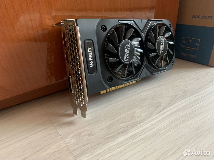 Видеокарта gtx 1050 ti 4gb palit