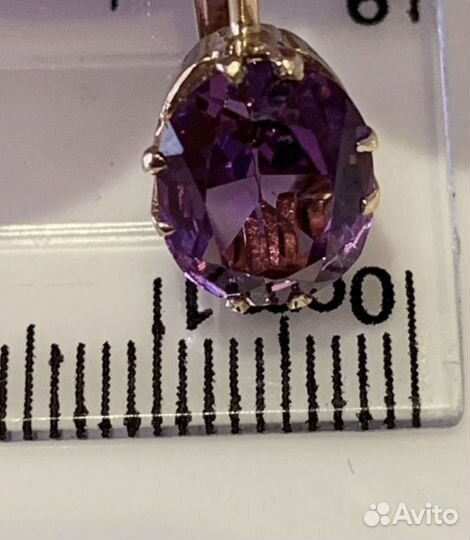 Золотые серьги 583 СССР