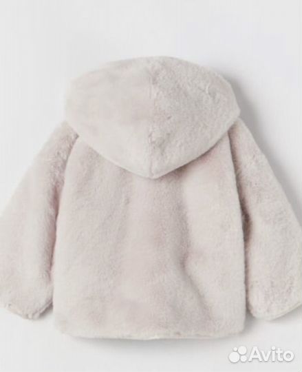 Шуба zara для девочки