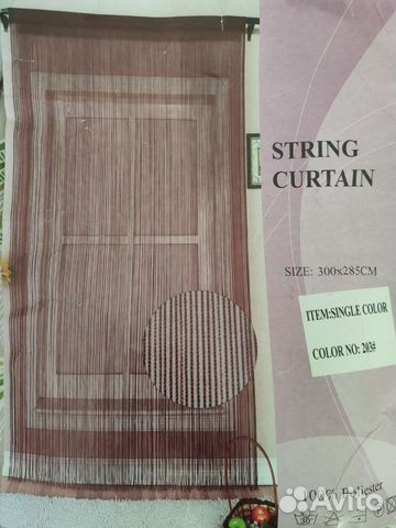 Шторы нити