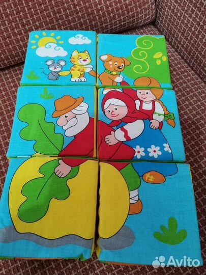 Кубики мякиши (русские народные сказки)