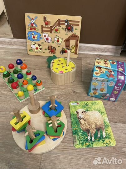 Развивающие игрушки 1-2 года