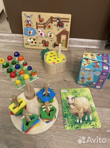 Развивающие игрушки 1-2 года