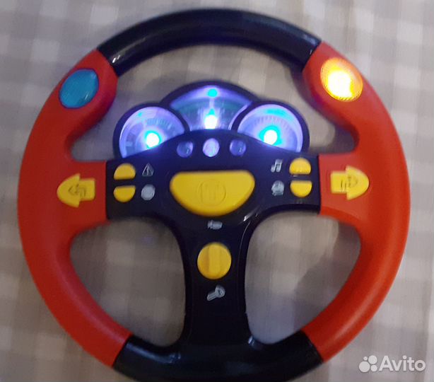 Музыкальный развивающий руль