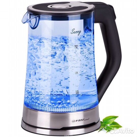 Чайник с 3D подсветкой, стекло