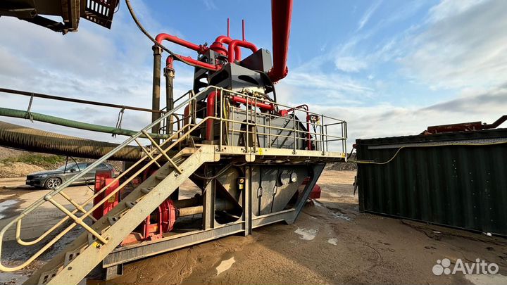 Моющий грохот гидроциклон