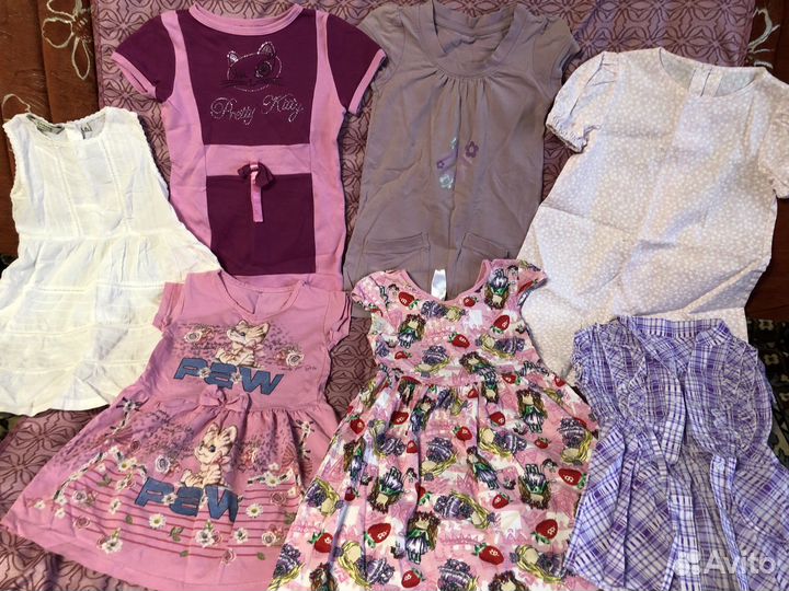 Платья для девочк 4-7 лет