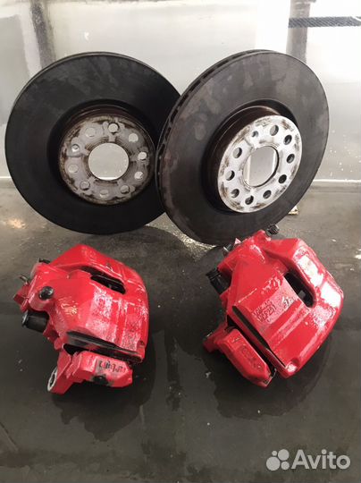 Тормоза 312мм VAG PQ MQB