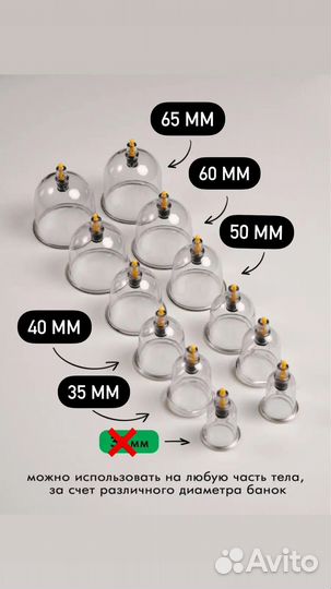 Вакуумные банки для массажа / хиджамы