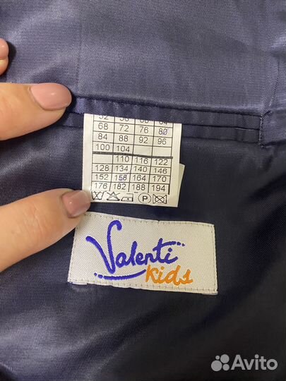 Пиджак для мальчика б/у, рост 158