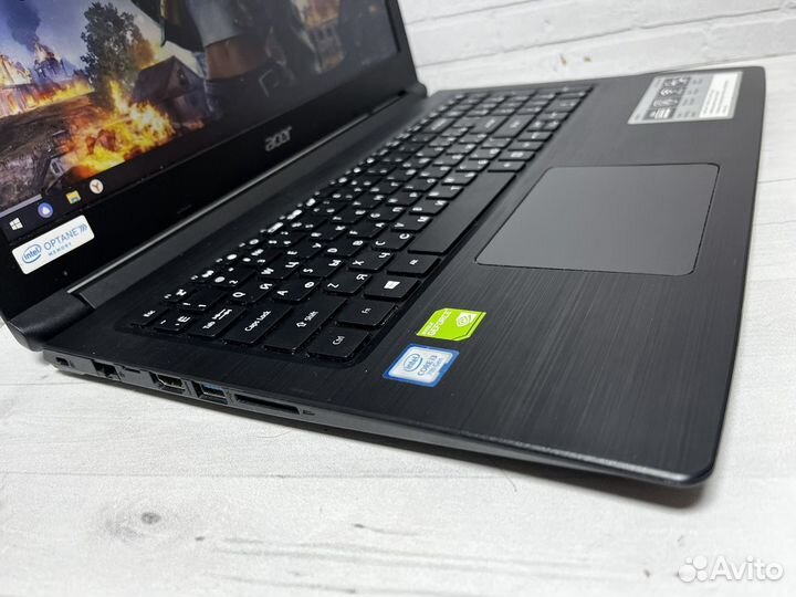 Игровой ноутбук Acer 12GB/GeForce MX/SSD