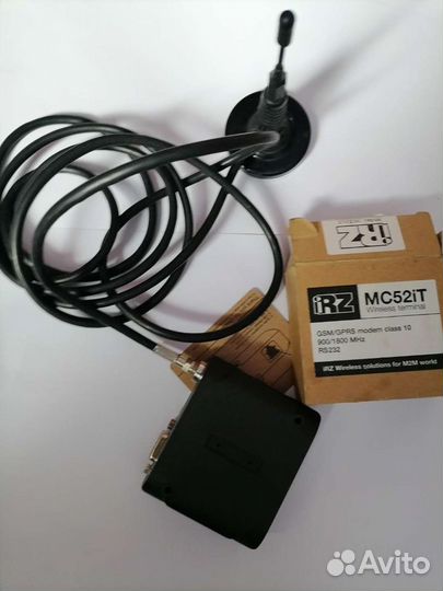 GSM модем IRZ MC52iT + антенна, без бп