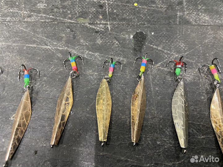 Зимние блесны ручной работы маропедка