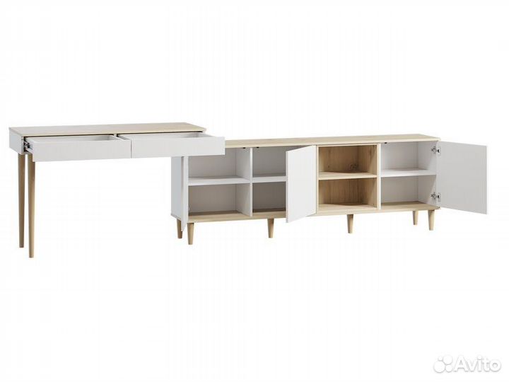 Стол-тумба Элвуд-4 White