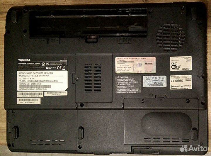 Toshiba Satellite A210-16G