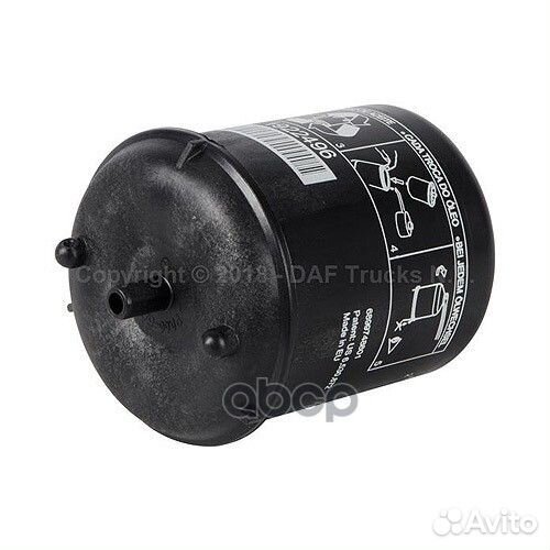 DAF1922496 фильтр масляный центрифуги DAF CF85