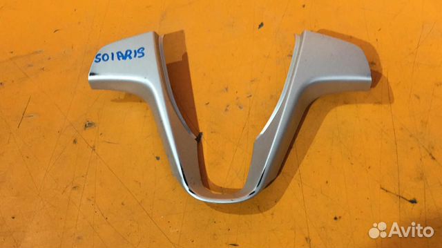 Накладка на руль на Hyundai Solaris